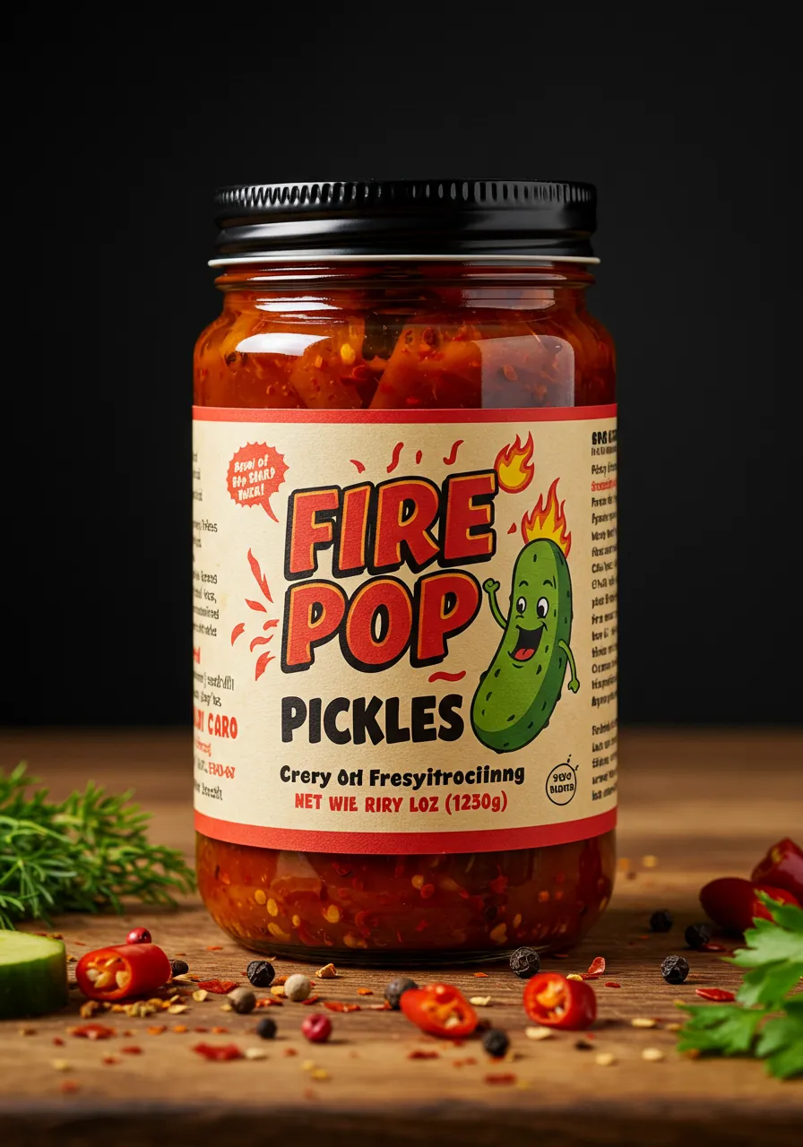 Fire Pop Pickles